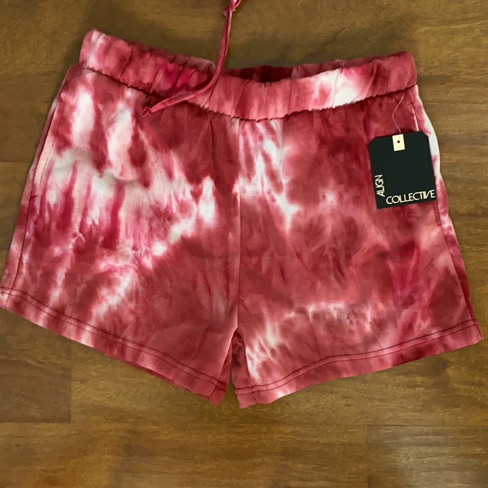 Align collective Top & Shorts set pink tie dye - Picture 4 of 13